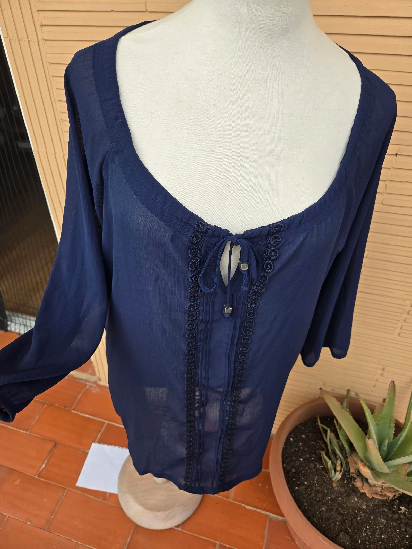 Túnica de praia Esmara tamanho 48 – photo 2
